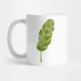 tropical leaf Mug